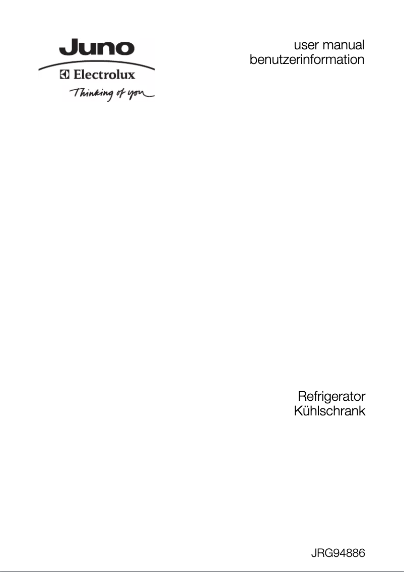 Image de la première page du manuel de l'appareil JRG94886