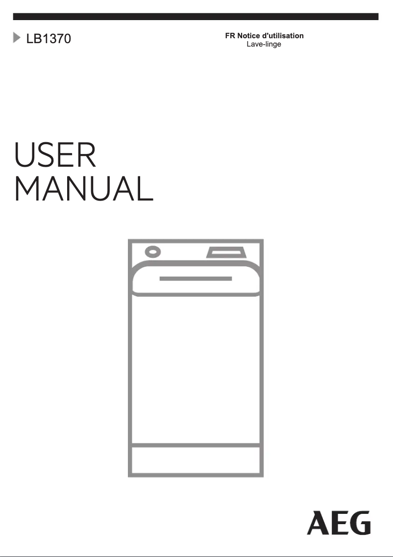 Página 1 del manual Manual de usuario AEG LB1370