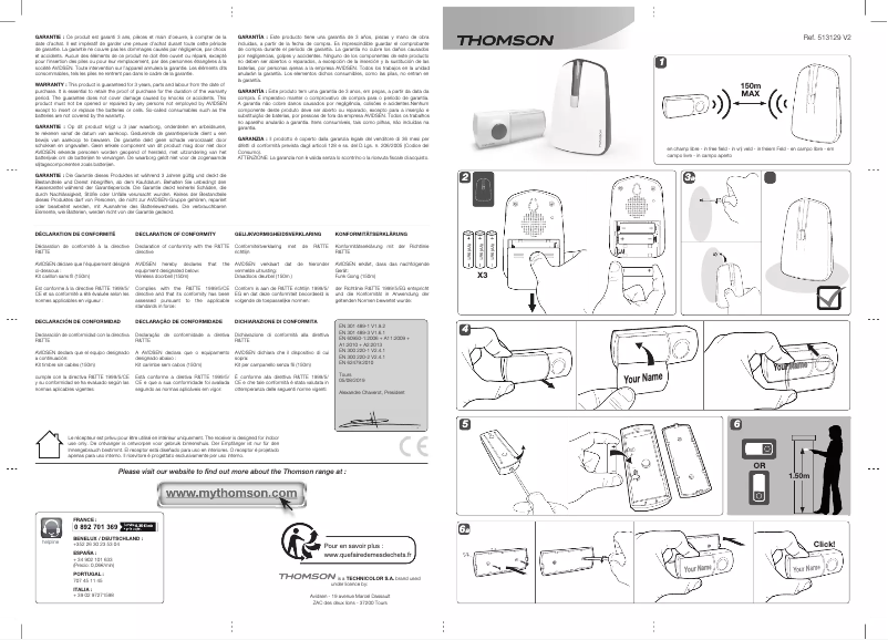 Imagen de la primera página del manual del dispositivo 513129