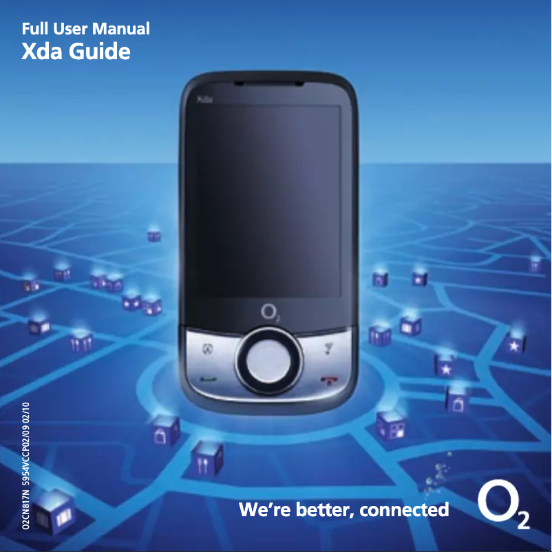 Image de la première page du manuel de l'appareil XDA Guide