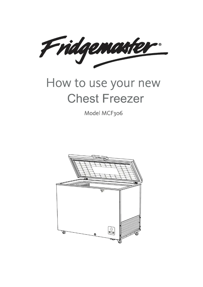 Image de la première page du manuel de l'appareil MCF306