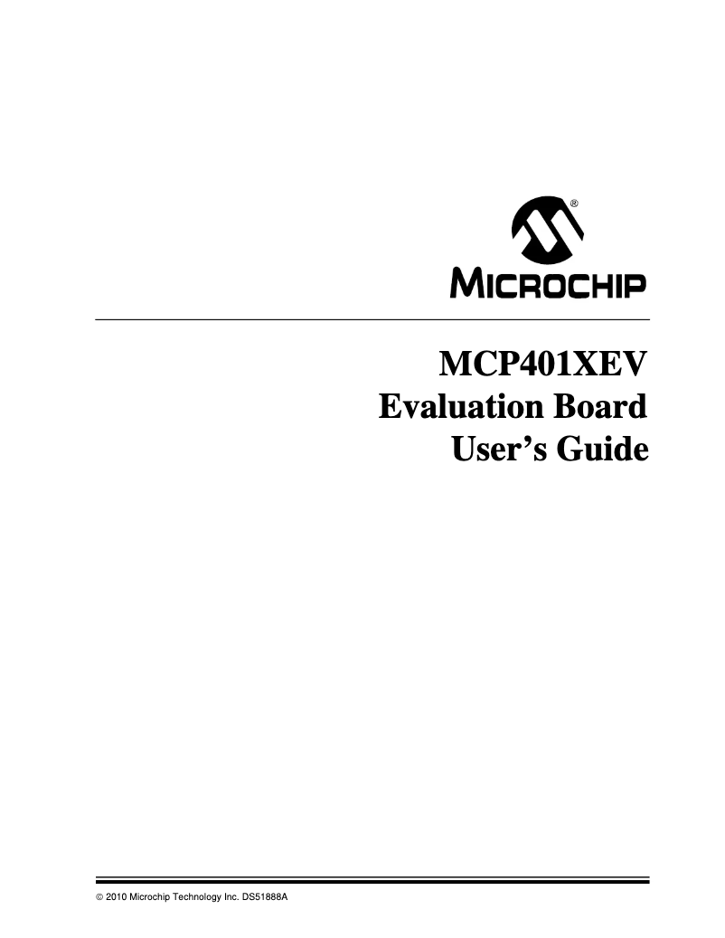 Image de la première page du manuel de l'appareil mcp4019