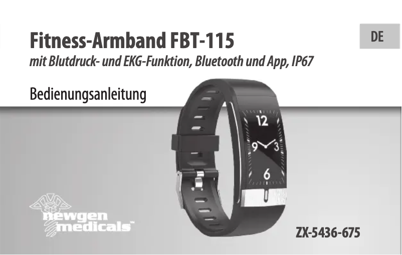 Image de la première page du manuel de l'appareil FBT-115