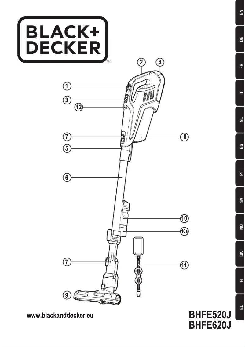 Image de la première page du manuel de l'appareil BHFE520J