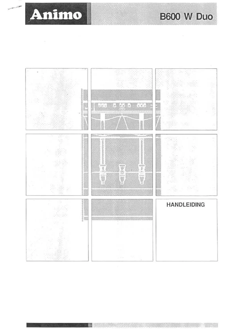 Image de la première page du manuel de l'appareil B-600W Duo
