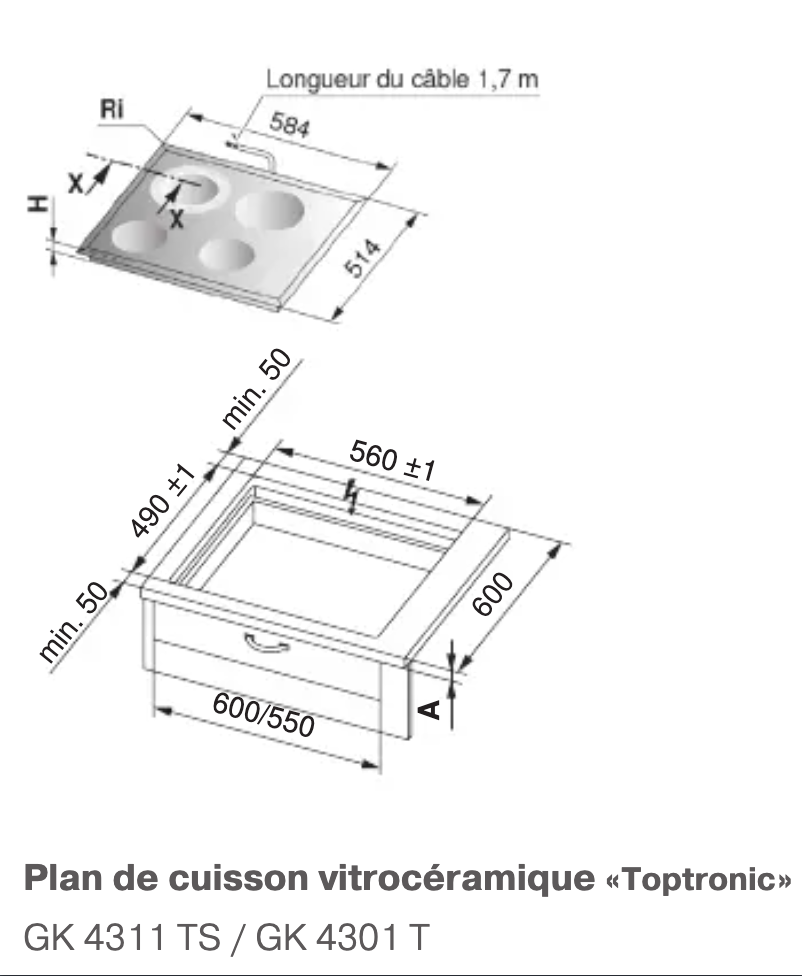 Page 1 of the manual Installation Guide SIBIR GK 4311 TS