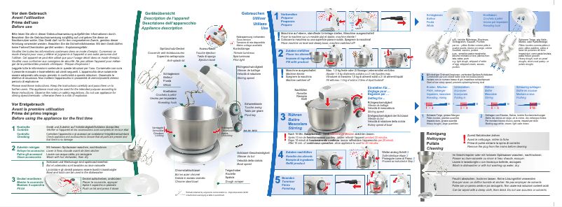 Page 1 de la notice Manuel utilisateur Trisa 6613-70