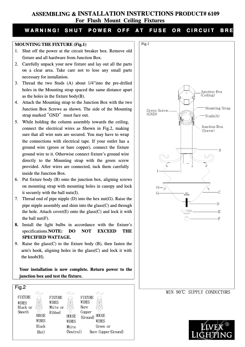 Image de la première page du manuel de l'appareil Coronado 6109-91