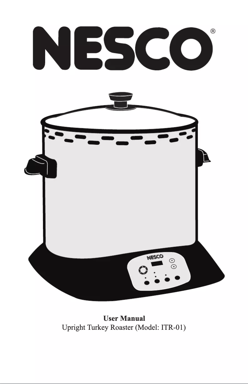 Página 1 del manual Manual de usuario Nesco ITR-01