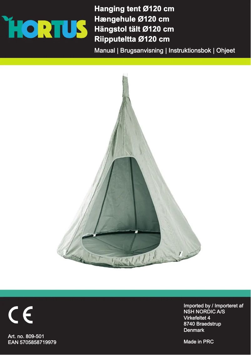 Image de la première page du manuel de l'appareil 809-501