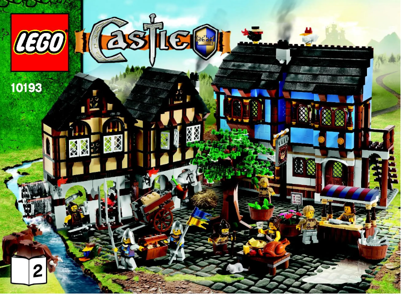 Page 1 de la notice Manuel utilisateur Lego Castle 10193