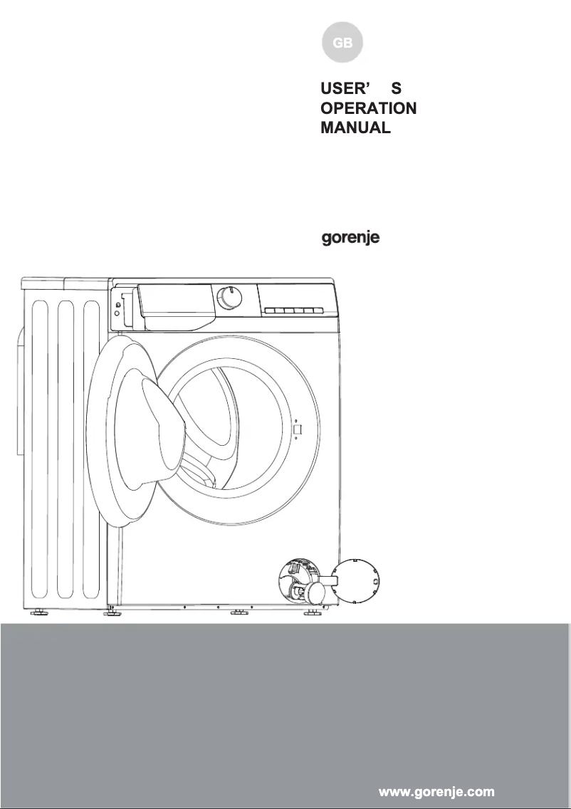 Page n°1 - Manuel utilisateur Gorenje WNHPI84AS