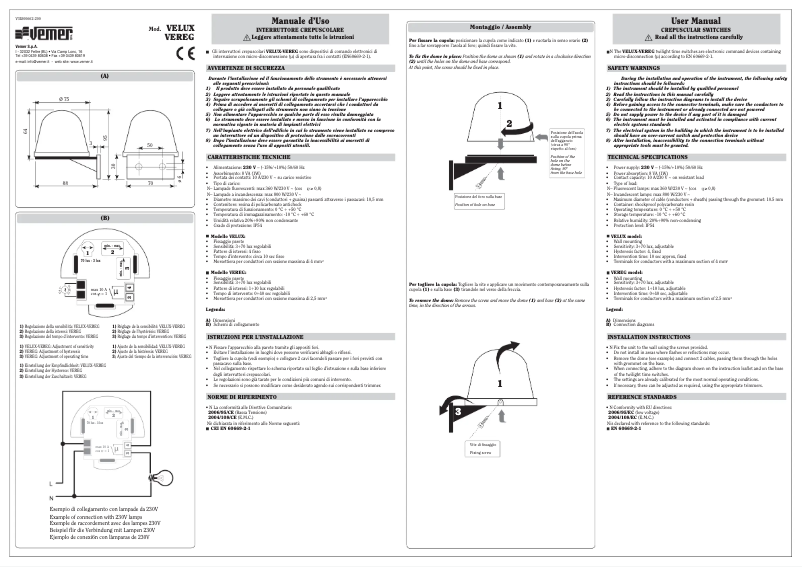 Image de la première page du manuel de l'appareil Velux