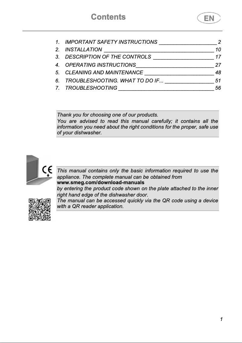 Image de la première page du manuel de l'appareil STU2FABCR2