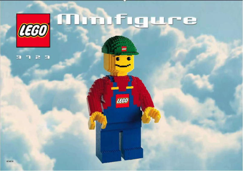 Image de la première page du manuel de l'appareil Minifigure 3723