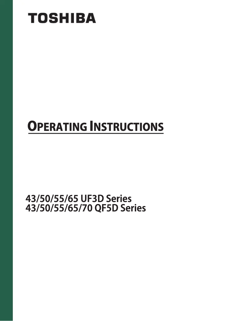 Image de la première page du manuel de l'appareil 65QF5D53DB