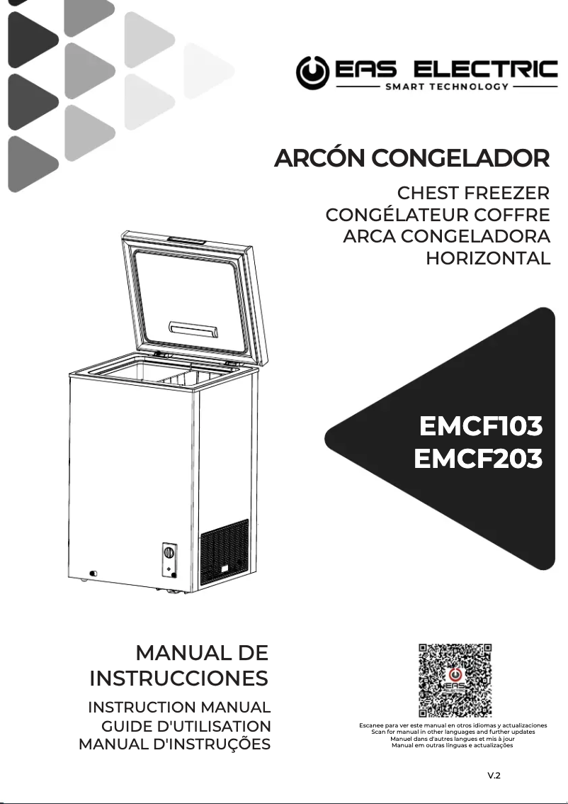 Page n°1 - Manuel utilisateur EAS Electric EMCF203