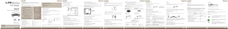 Image de la première page du manuel de l'appareil VOLYS