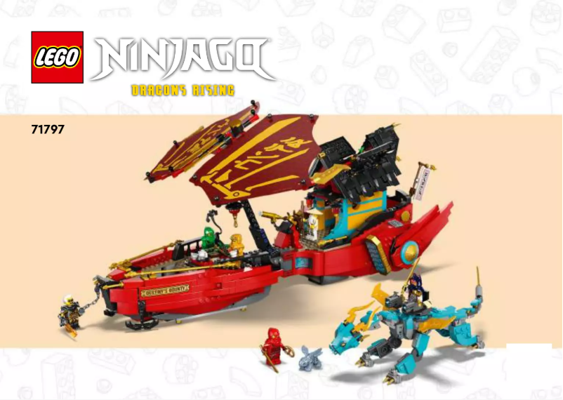 Page n°1 - Manuel utilisateur Lego Ninjago 71797
