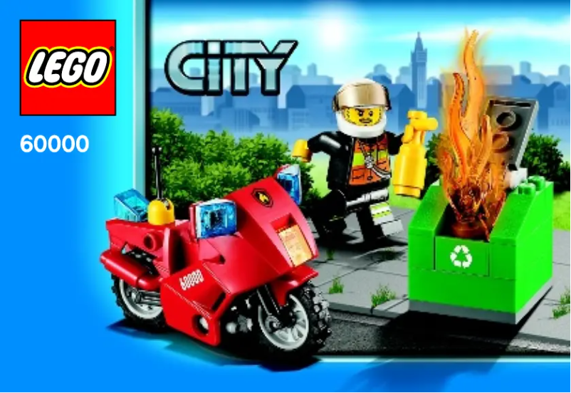 Página 1 del manual Manual de usuario Lego Fire Motorcycle