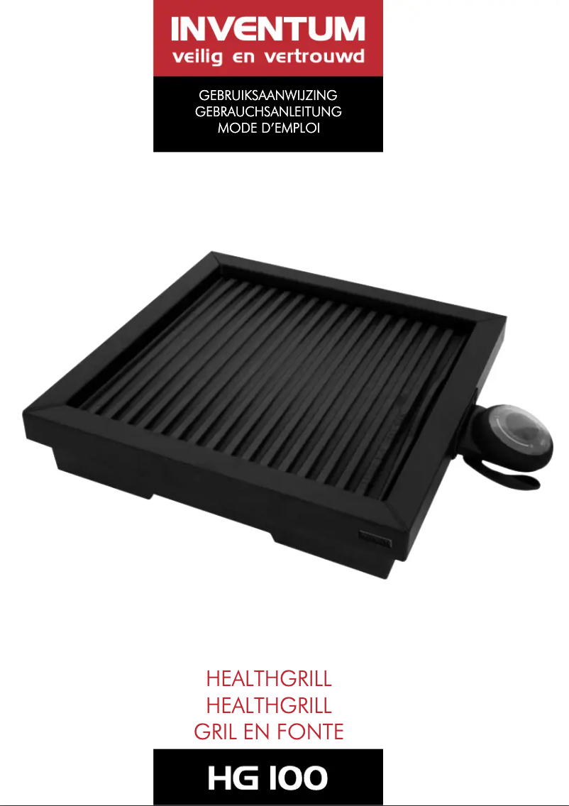 Página 1 del manual Manual de usuario Inventum HG100