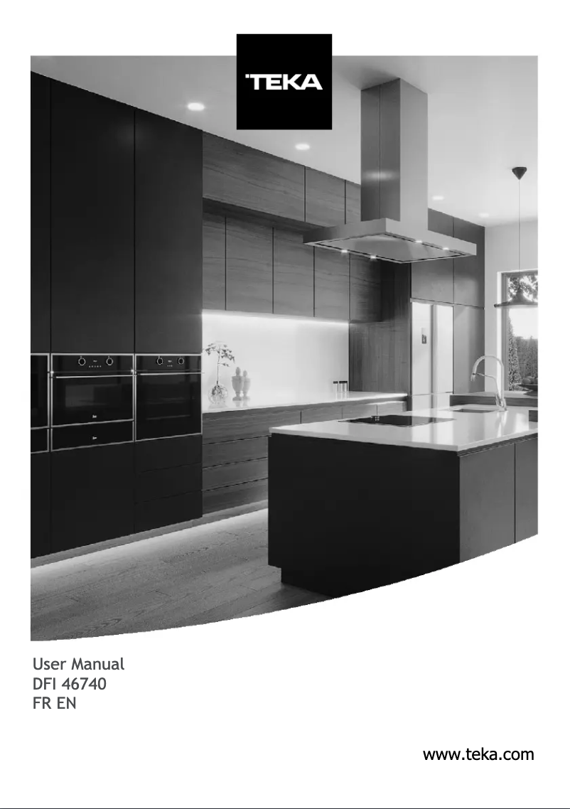 Image de la première page du manuel de l'appareil DFI 46740