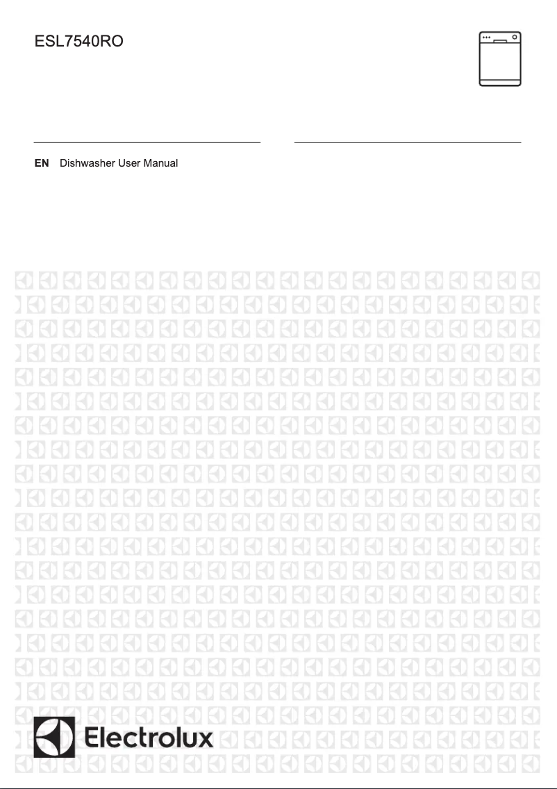 Page 1 de la notice Manuel utilisateur Electrolux ESL7540RO