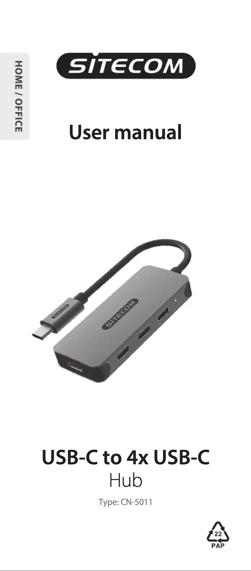 Page n°1 - Manuel utilisateur Sitecom CN-5011