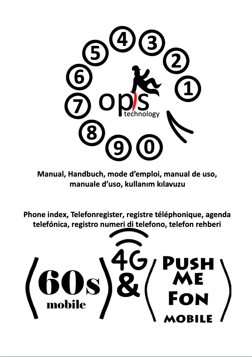 Image de la première page du manuel de l'appareil 60s mobile