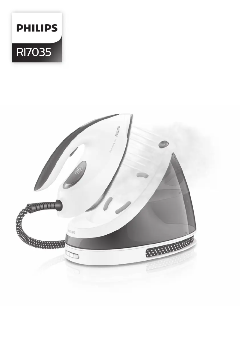 Página 1 del manual Manual de usuario Philips Walita PerfectCare RI7035