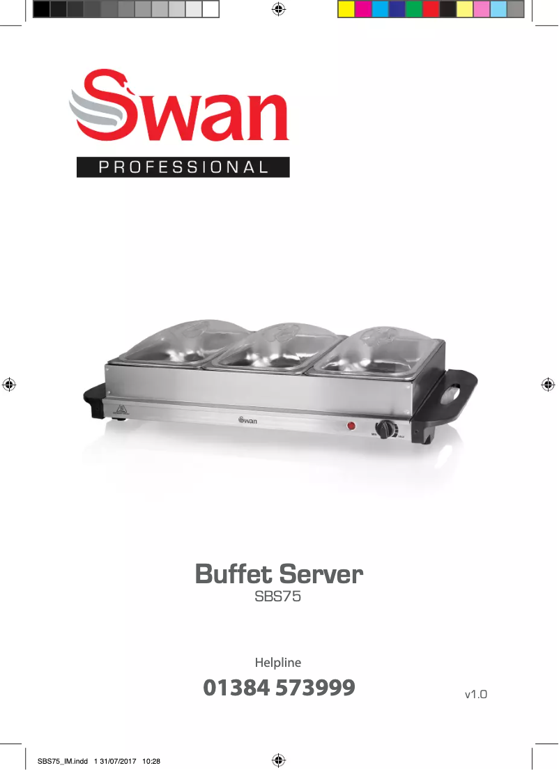 Page n°1 - Manuel utilisateur Swan SBS75