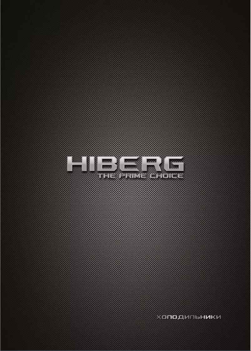 Page 1 of the manual User Manual Hiberg RFQ-590G GT