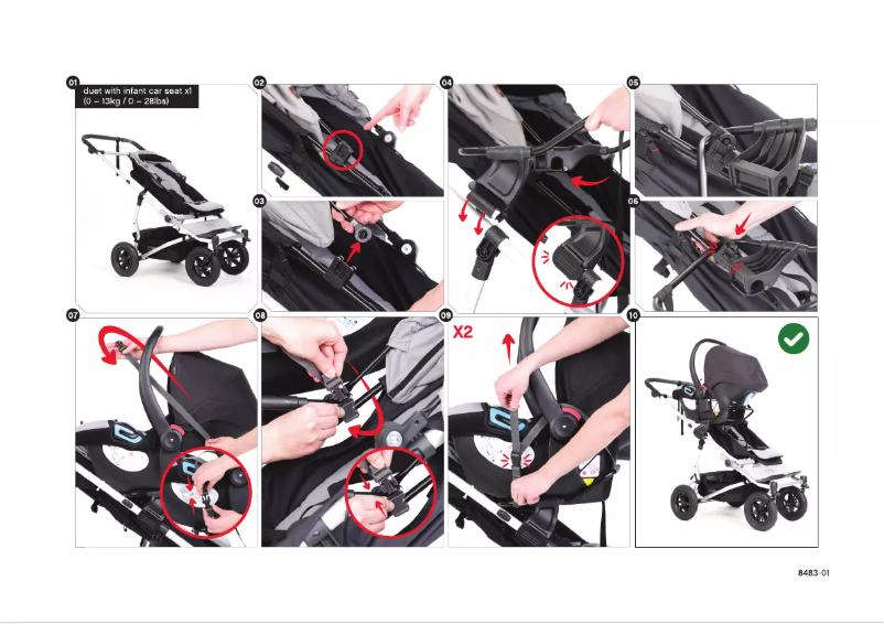 Página 1 del manual Manual de usuario Mountain Buggy Universal
