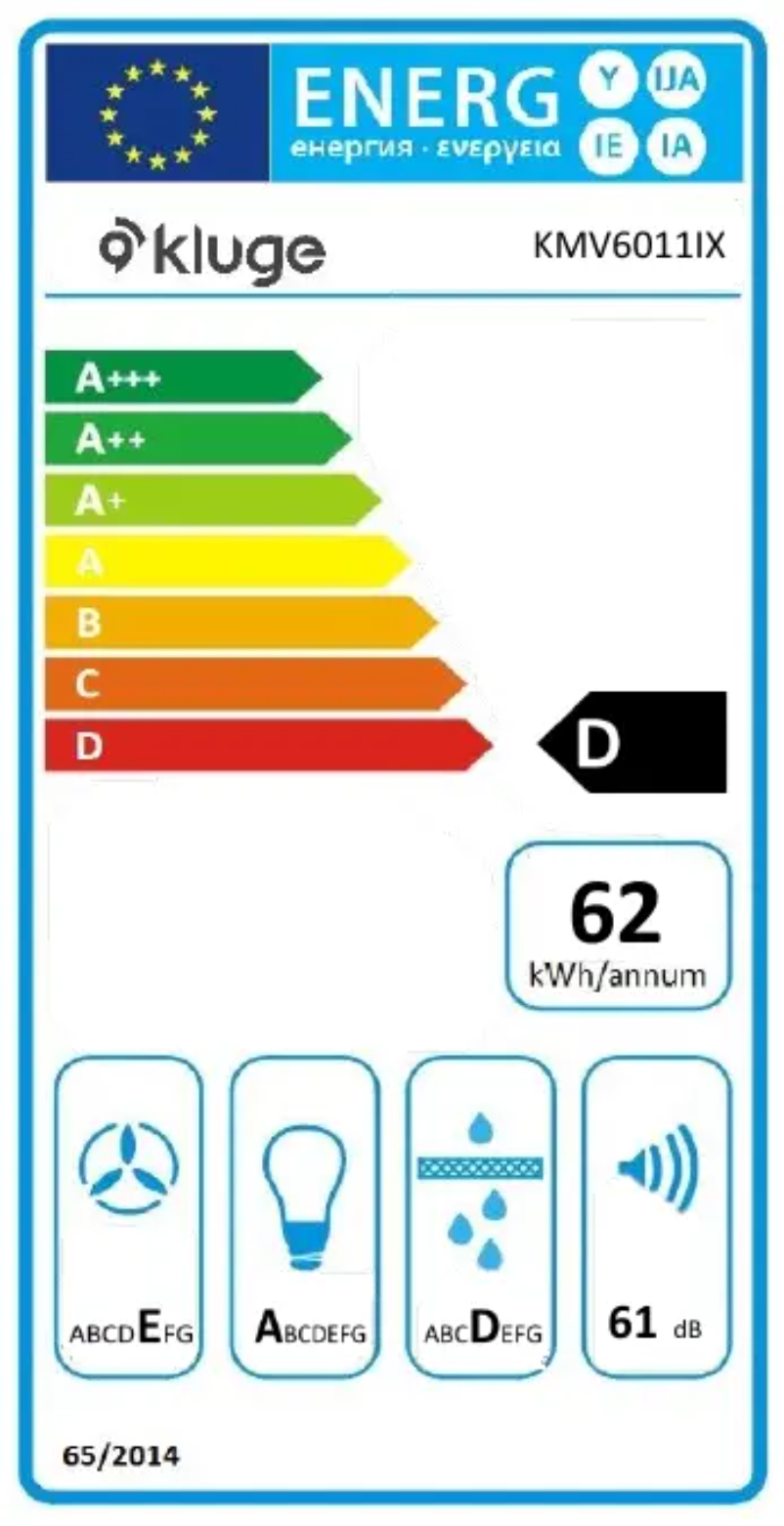 Página 1 del manual Manual de usuario Kluge KMV6011IX