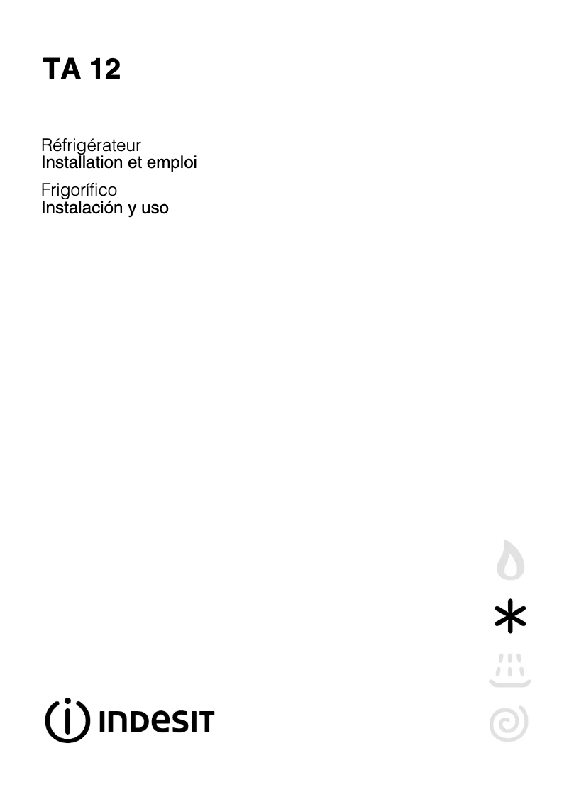 Image de la première page du manuel de l'appareil TA 12