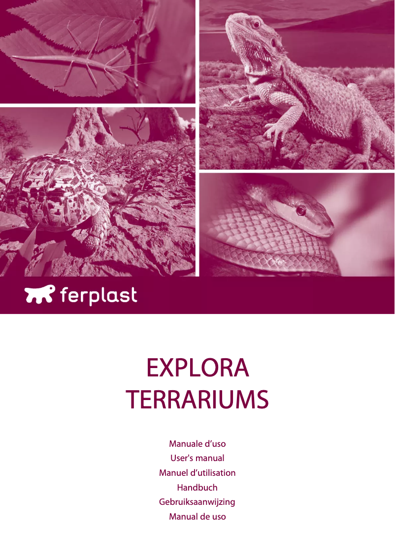 Image de la première page du manuel de l'appareil Explora 60