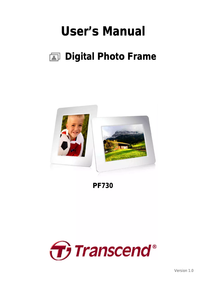 Image de la première page du manuel de l'appareil PF-730