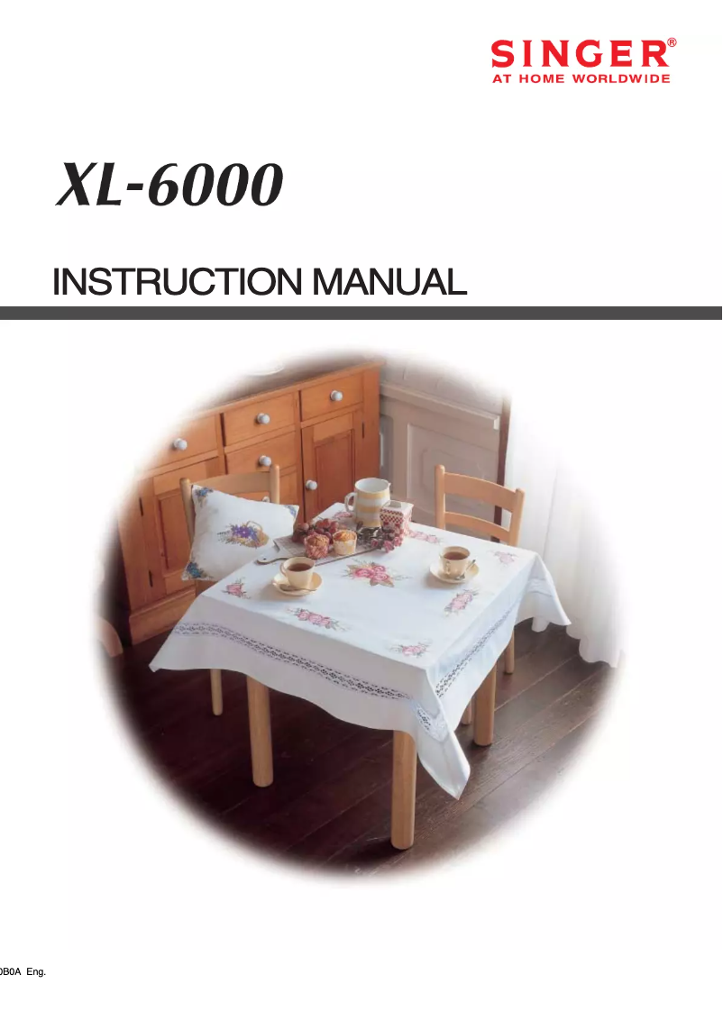 Image de la première page du manuel de l'appareil XL-6000