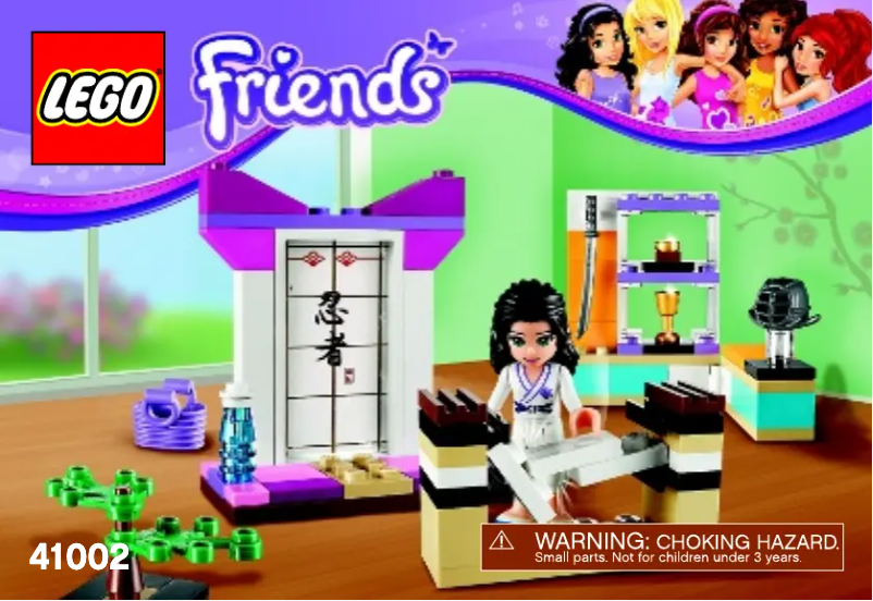 Page 1 de la notice Manuel utilisateur Lego Friends 41002