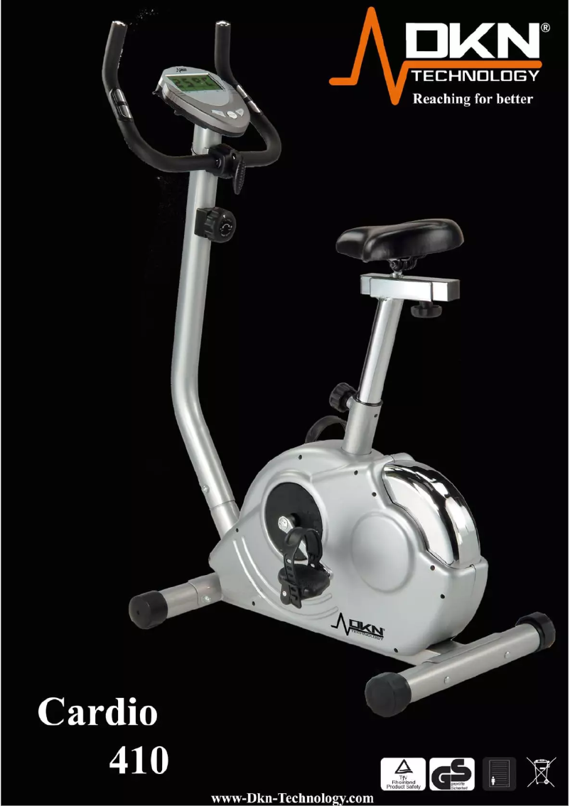 Página 1 del manual Manual de usuario DKN Cardio 410