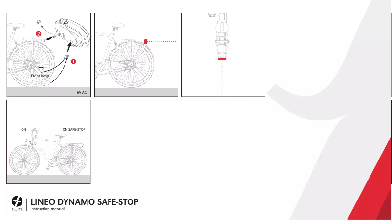 Page 1 de la notice Manuel utilisateur Spanninga Lineo