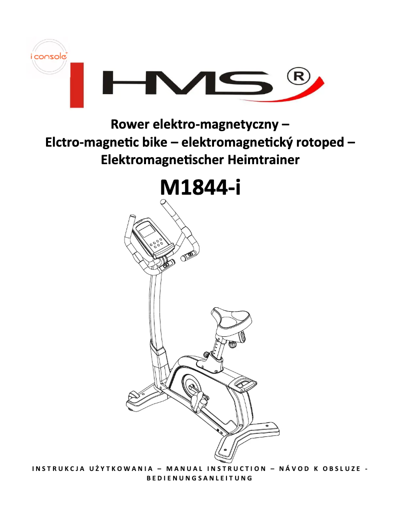 Page 1 de la notice Manuel utilisateur HMS Premium M1844-i