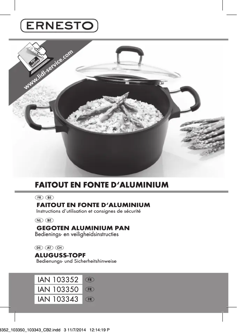 Página 1 del manual Manual de usuario Ernesto IAN 103343