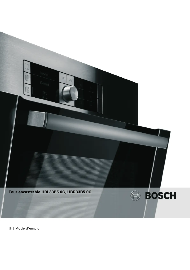 Image de la première page du manuel de l'appareil HBL33B550