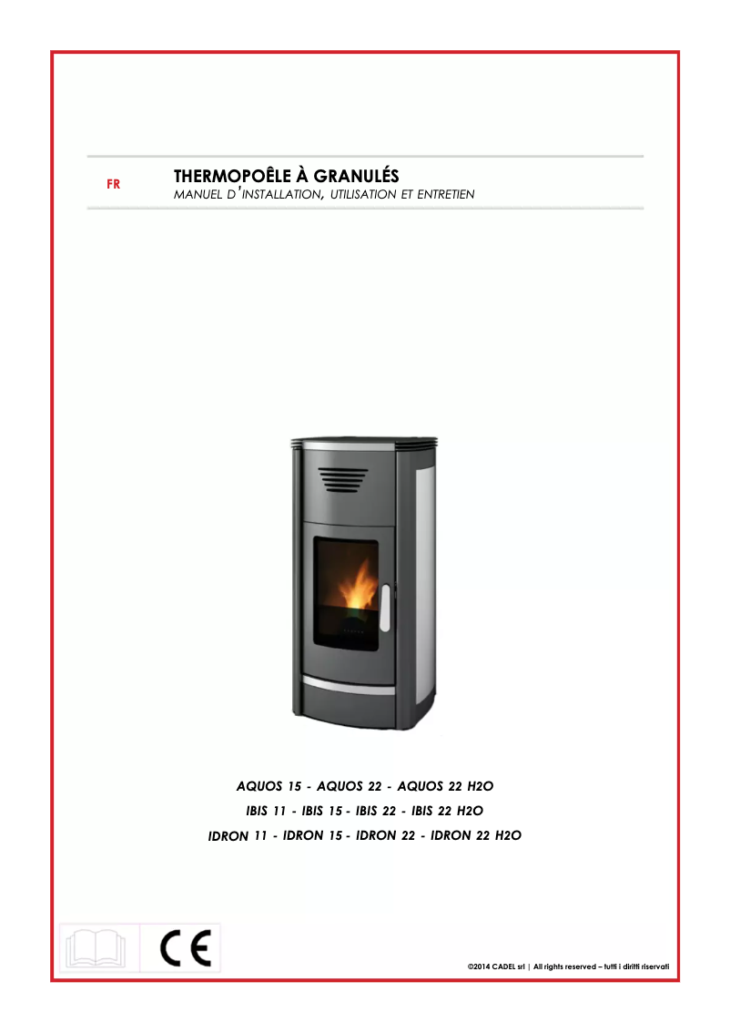 Page n°1 - Manuel utilisateur Cadel Ibis 22 H2O