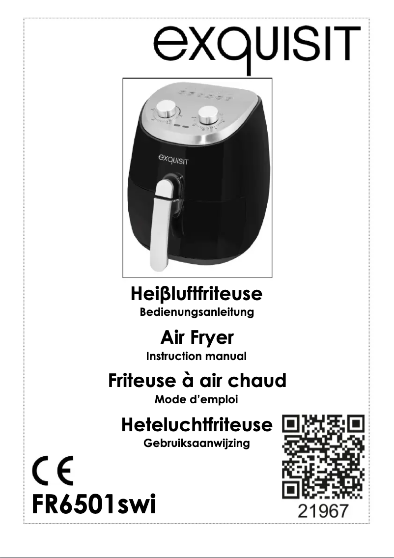 Page n°1 - Manuel utilisateur Exquisit FR 6501 swi