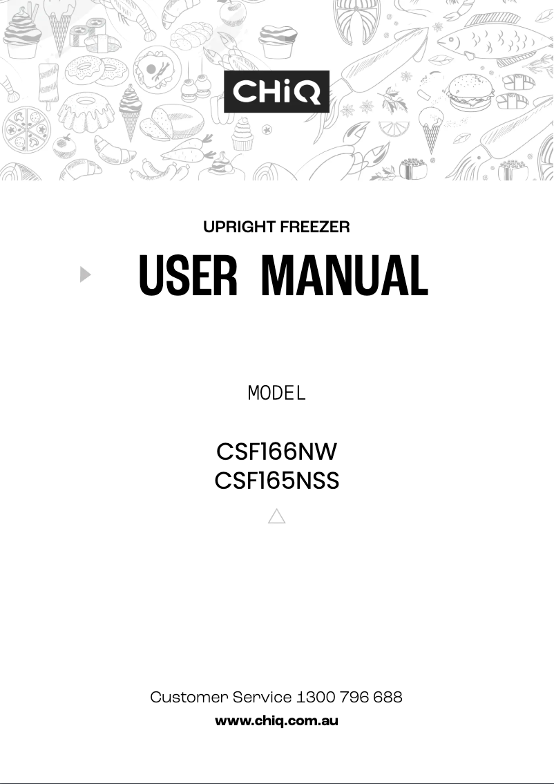 Page n°1 - Manuel utilisateur CHiQ CSF165NSS
