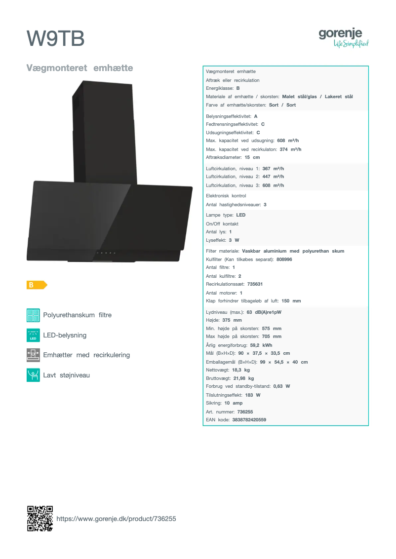 Image de la première page du manuel de l'appareil W9TB