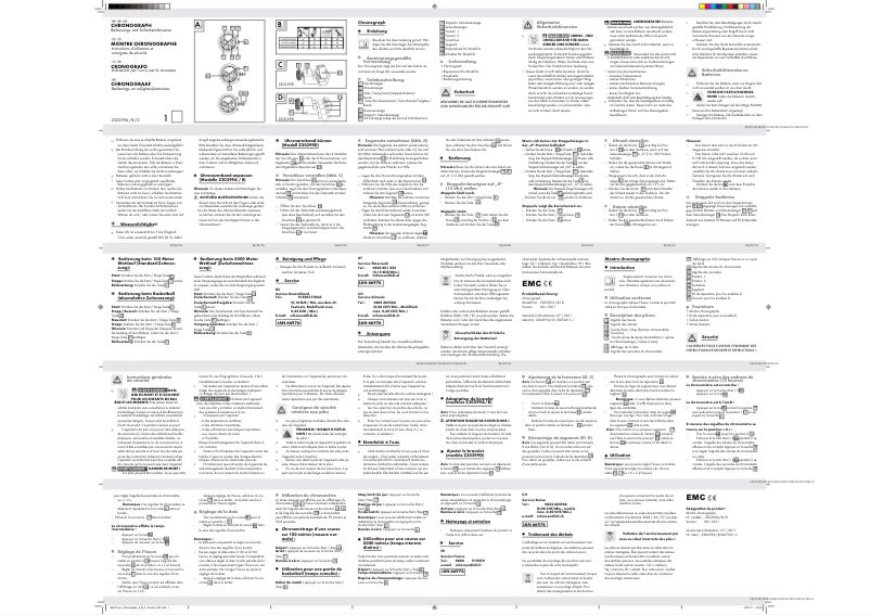 First page image of the manual for Z30299D
