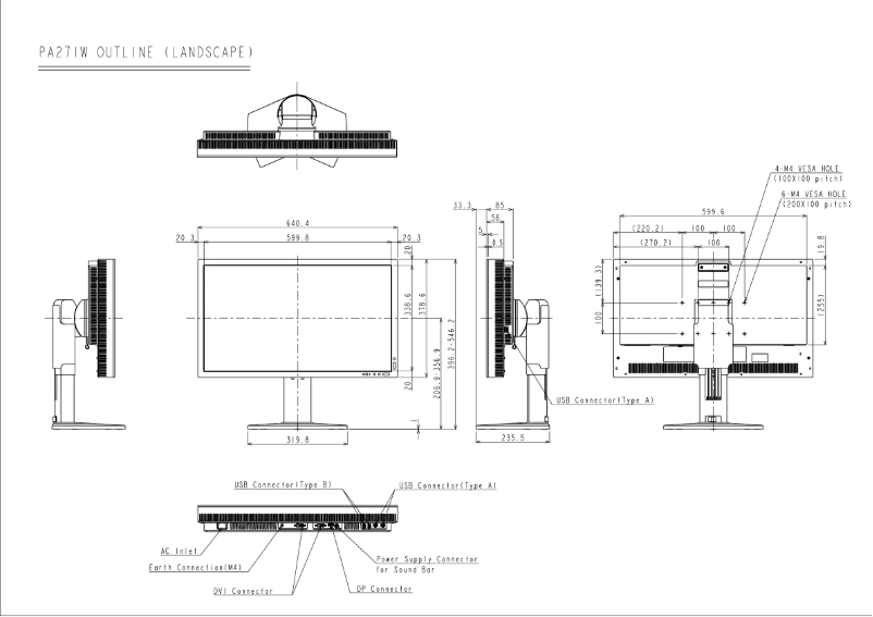 Imagen de la primera página del manual del dispositivo MultiSync PA272W